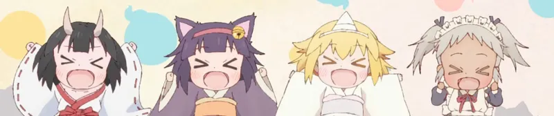 "Miss Shachiku and the Little Baby Ghost" Now on Crunchyroll