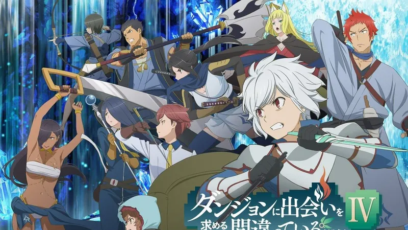 DanMachi Season 4 Dub Arrives on HIDIVE