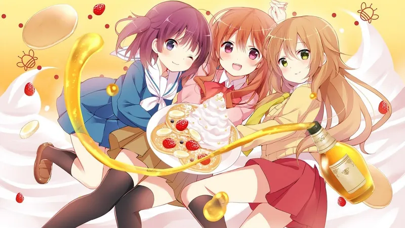 Gourmet Girl Graffiti Streams on Crunchyroll and HIDIVE