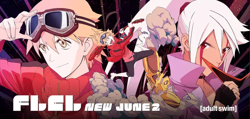 FLCL Progressive Now Streaming on Crunchyroll