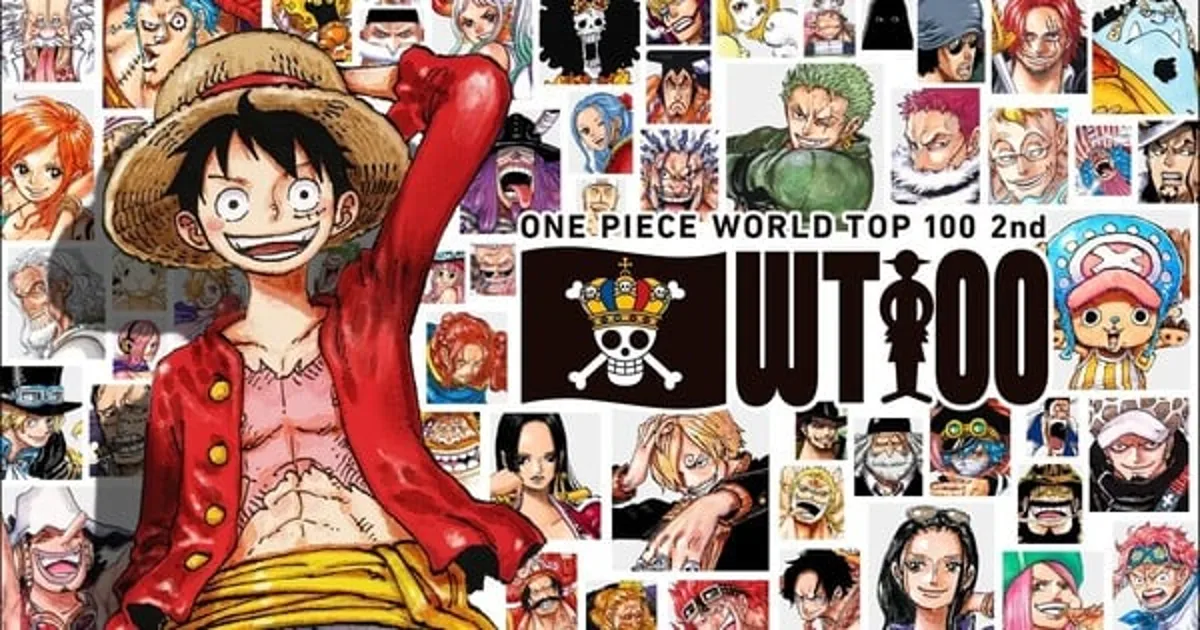 One Piece World Top 100 Poll: Luffy Leads Interim Rankings