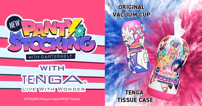 New Panty & Stocking with Garterbelt Partners with TENGA for Merch Line