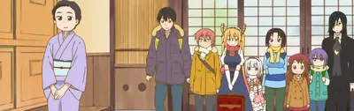 Miss Kobayashi's Dragon Maid: Valentine's, and Then Hot Springs! (Please Don't Get Your Hopes Up)
