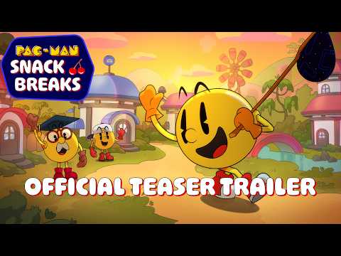 Pac-Man Animated Shorts 'Snack Breaks' Debut May 22