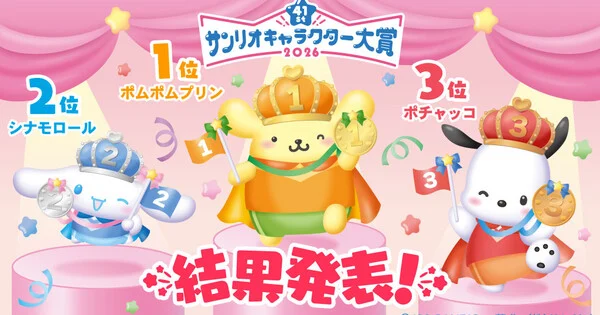 Pompompurin Wins Sanrio Character Ranking 2026 Again