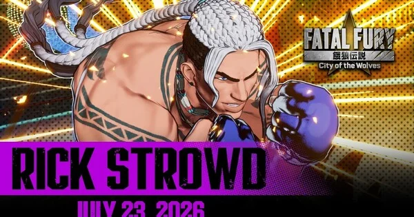 Rick Strowd Joins Fatal Fury: City of the Wolves Roster in Latest Trailer