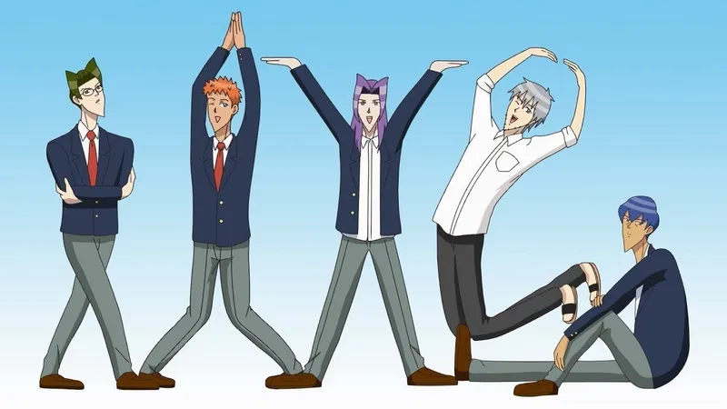 BL Parody Gakuen Handsome Dub Arrives on Crunchyroll