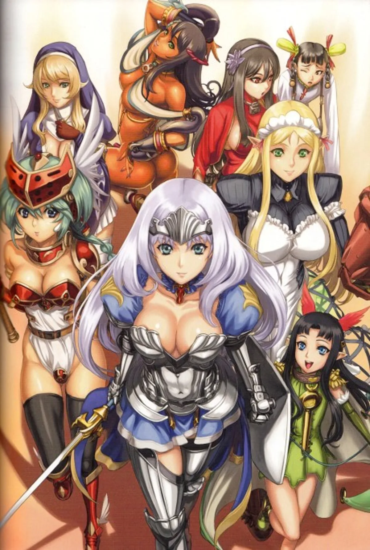 Queen's Blade: Rebellion Now Streaming on Crunchyroll & HIDIVE