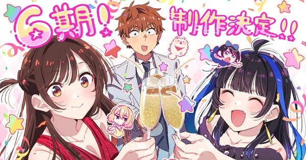 Rent-A-Girlfriend Anime Gets Sixth Season Order