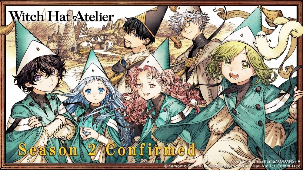 'Witch Hat Atelier' Season 2 Announced by BUG FILMS