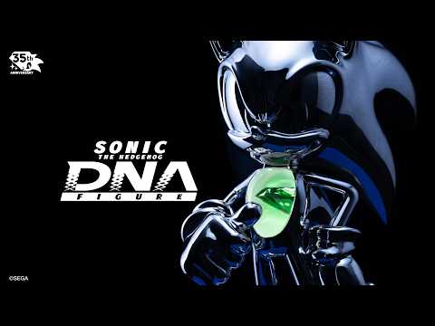 Sega Unveils Sonic DNA Figure for 35th Anniversary
