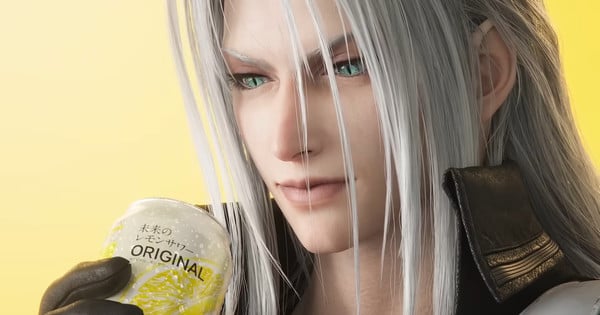 Sephiroth Promotes New Asahi Beer in Final Fantasy VII Rebirth Collab