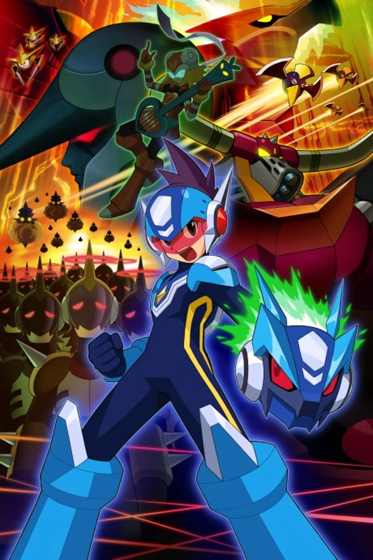 Megaman Star Force Now Streaming on Hulu