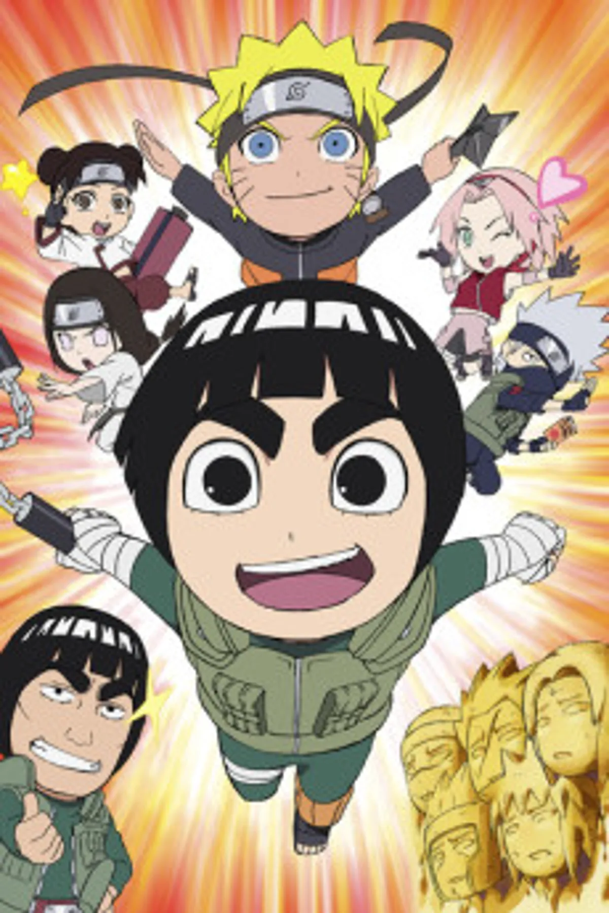 Rock Lee's Ninja Pals Now Streaming on Crunchyroll & Hulu