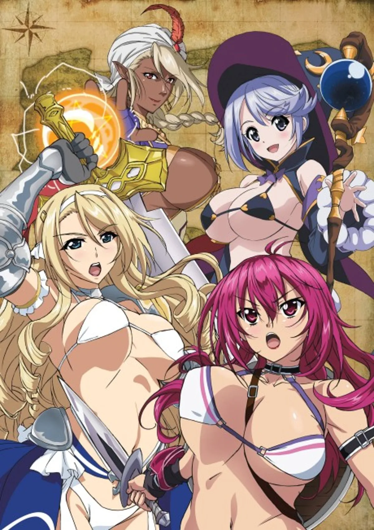 Bikini Warriors Anime Now Streaming on Crunchyroll