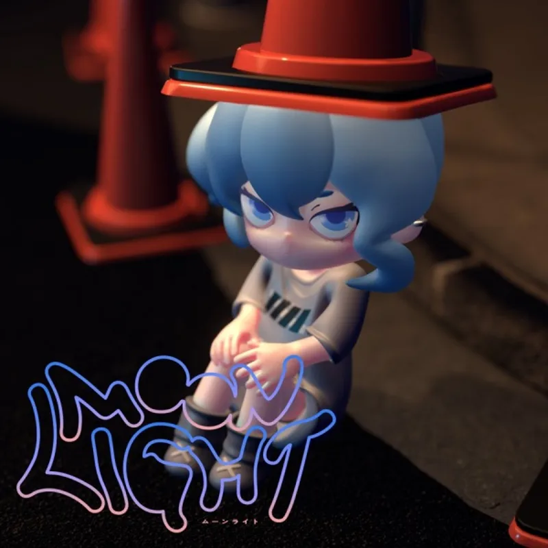 Suisei Hoshimachi's 'Moonlight' Music Video Streams on YouTube