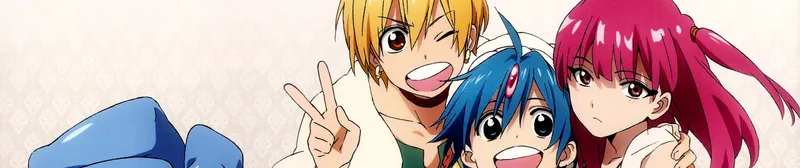 Magi: The Labyrinth of Magic Streams on Crunchyroll, Hulu, Netflix