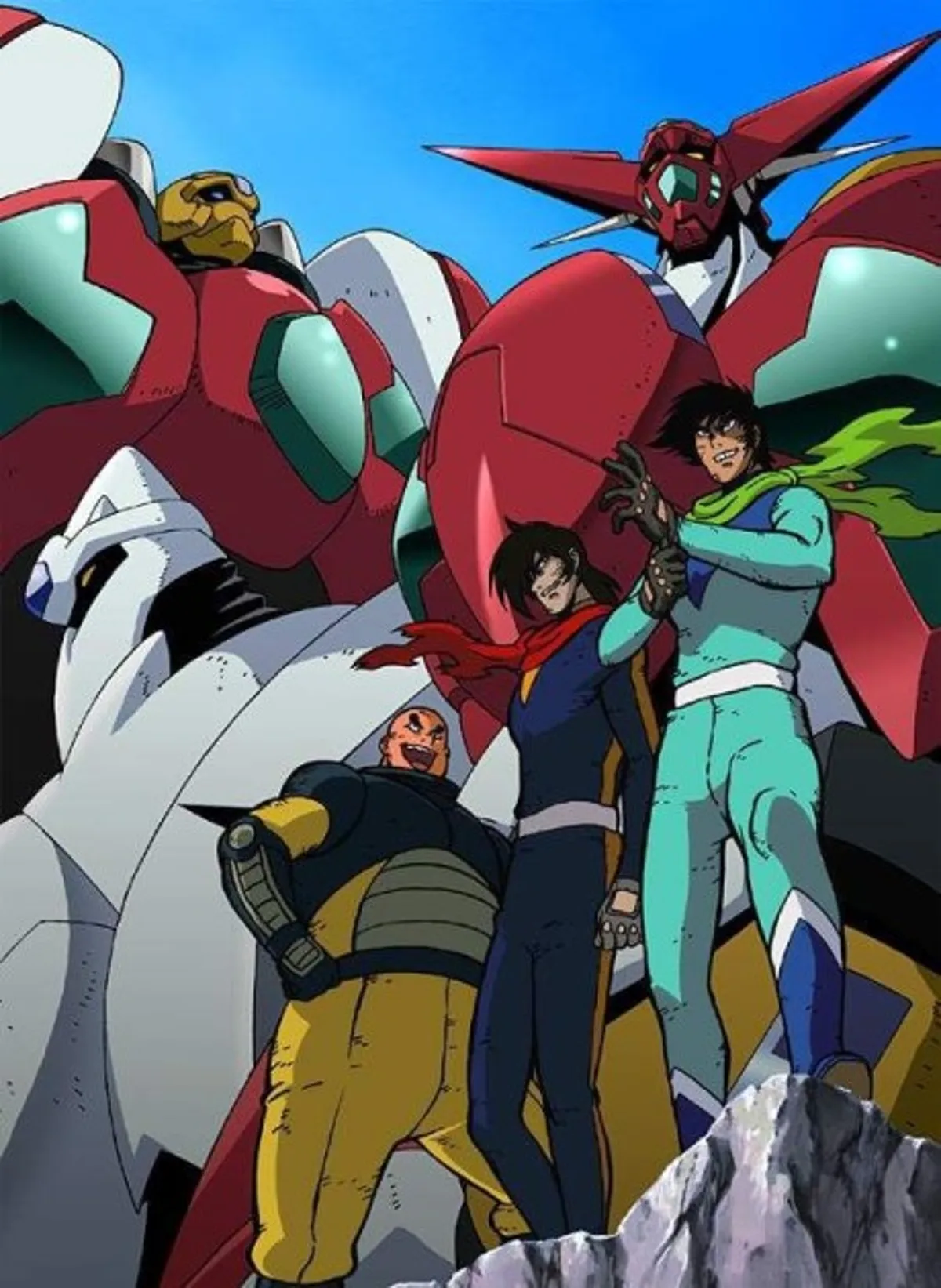 New Getter Robo OVA Now Streaming on Hulu