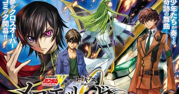 Code Geass and Gundam Wing Crossover Manga Minuet Zero Debuts