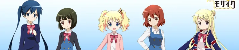 Kiniro Mosaic Now Streaming on Crunchyroll, HIDIVE, Hulu