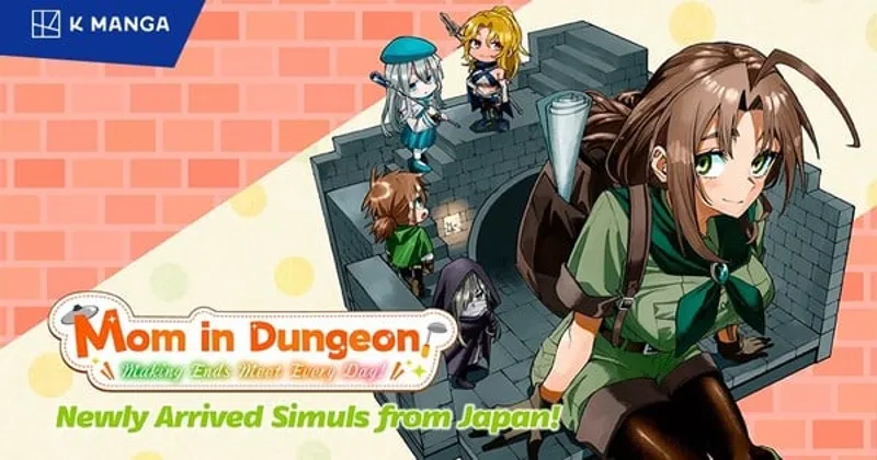 K Manga Adds 'Mom in Dungeon' Manga in English