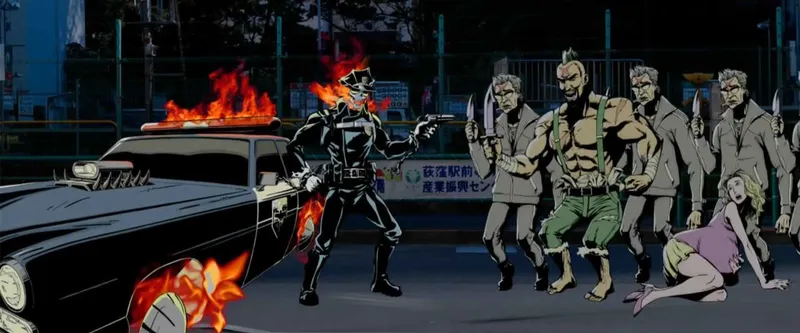 Inferno Cop Streams on YouTube and Crunchyroll