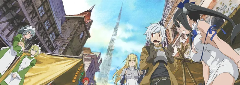 DanMachi Season 1 Now Streaming on Four Platforms