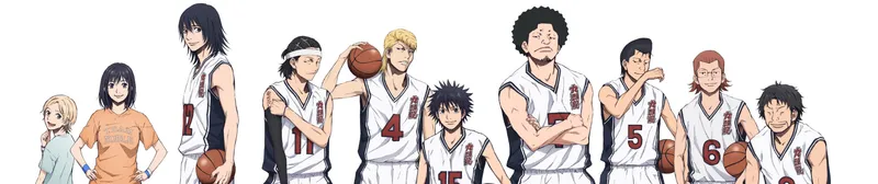 Ahiru no Sora Basketball Anime Now on HIDIVE & Crunchyroll