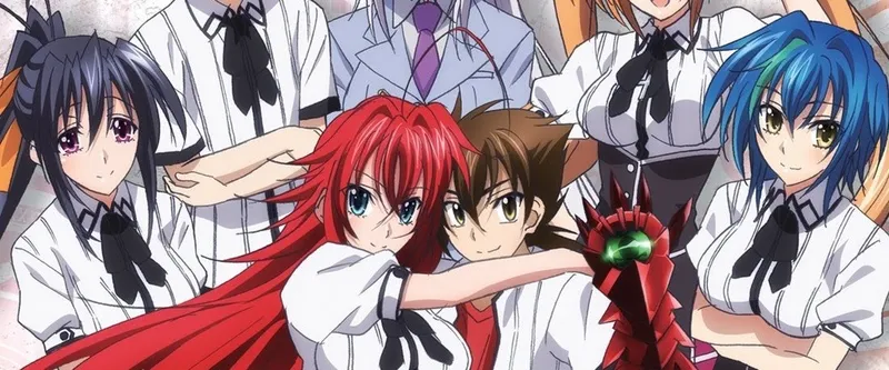 High School DxD BorN Now Available on Crunchyroll, Hulu