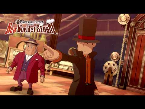 Professor Layton and The New World of Steam Coming to PS5, PC in 2026
