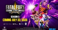 Fatal Fury: City of the Wolves Season 3 Roster and July Launch Revealed