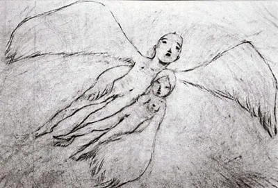 A Feather Stare at the Dark