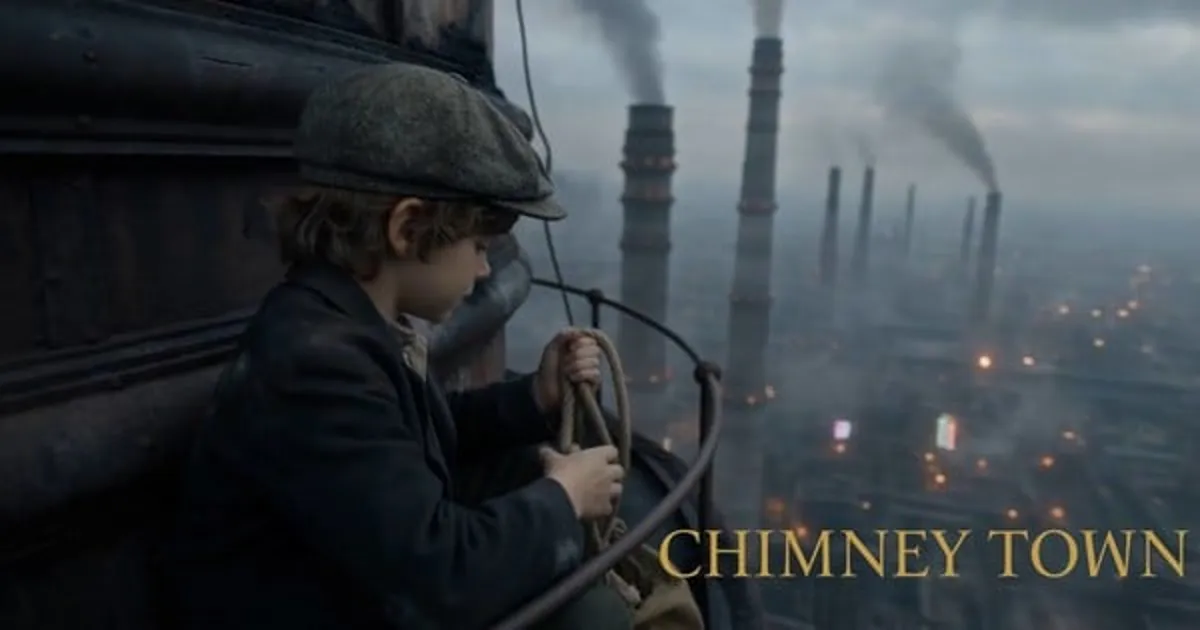 Poupelle of Chimney Town Picture Book Inspires AI Short Film