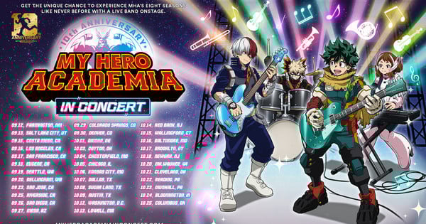 My Hero Academia Concert Tour Announces U.S. Dates