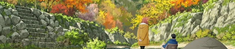 "Solo Camping for Two" Now Streaming with English Dub