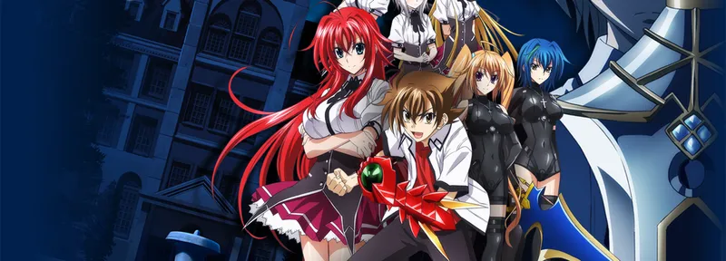 High School DxD New Streams on Crunchyroll and Hulu