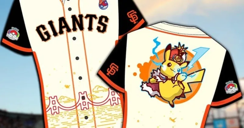 Giants to Host Pokémon Worlds Night with Themed Jersey, Drone Show