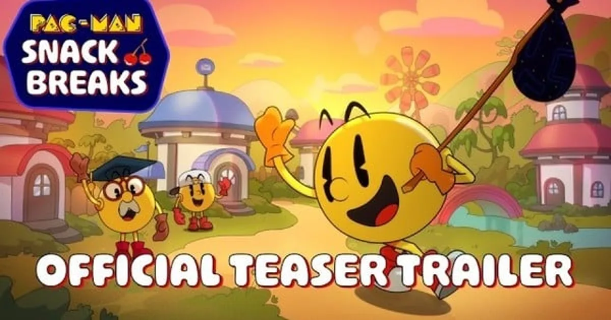 Pac-Man Animated Shorts 'Snack Breaks' Debut May 22